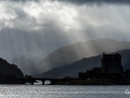 Eilean Donan Castle Silhouette